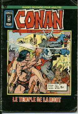 Une Couverture de la Série Conan Comics Pocket